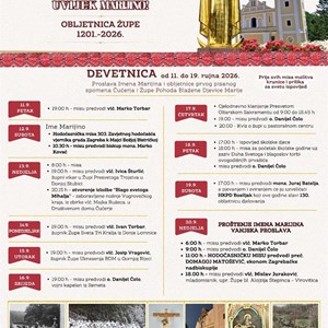 Proslava Imena Marijina i 825. obljetnice prvoga pisanog spomena Čučerja i Župe Pohoda BDM